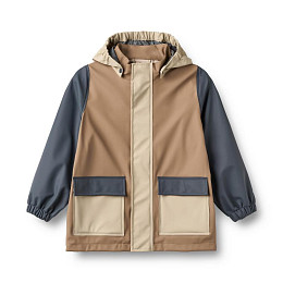 Куртка-дождевик Wheat "Otu White Pepper", пряное какао